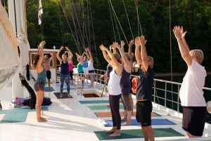 Meditation and yoga wellness cruises